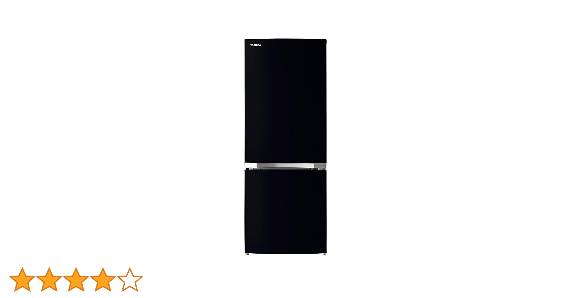 東芝GR-V15BS(K) 2ドア冷蔵庫 (153L右開き) セミマットブラック Amazon | TOSHIBA(東芝) 冷蔵庫 幅47.9㎝ 153L GR-V15BS(K) 2